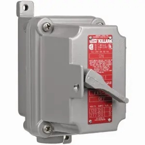 Killark FXSX43 NEMA Manual Starter - Three Pole, 5 HP, NEMA 3