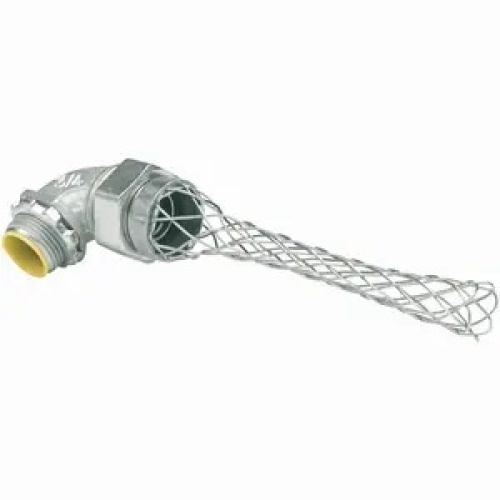 Killark K12591-MG Industrial Location Liquid Tight Connector - 1-1/4", Steel, Zinc Plated