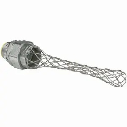 Killark K1501-MG Industrial Location Liquid Tight Connector - 1-1/2", Steel, Zinc Plated