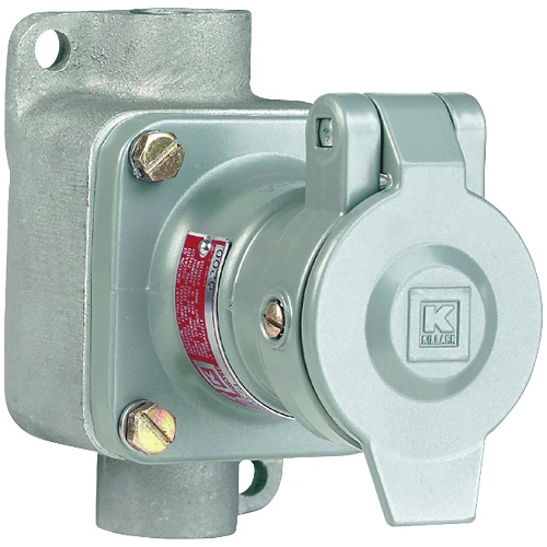 Killark KRJC-120 - Hazardous Location Receptacle - 3 Wire, 20 Amp