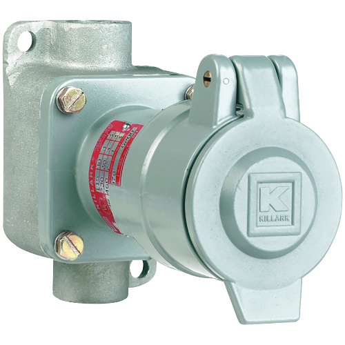 Killark KRJC-1303 - Hazardous Location Receptacle - 3 Wire, 30 Amp