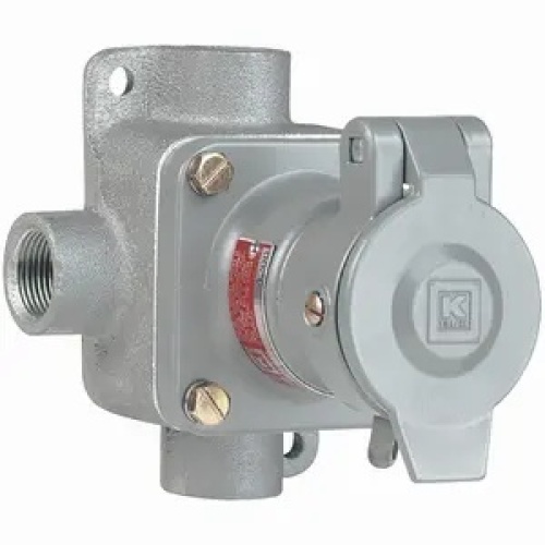 Killark KRJX-120 - Hazardous Location Receptacle - 3 Wire, 20 Amp