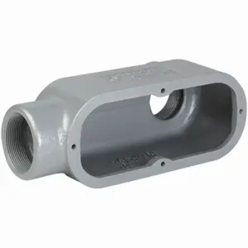 Killark LB78 Industrial Location Conduit Body - 2-1/2", Iron, Powder Epoxy Paint