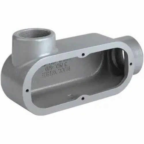 Killark LL78 Industrial Location Conduit Body - 2-1/2", Iron, Powder Epoxy Paint