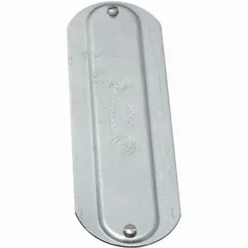 Killark OL-20 Industrial Location Conduit Body Cover - 3/4", Aluminum, Powder Epoxy Paint