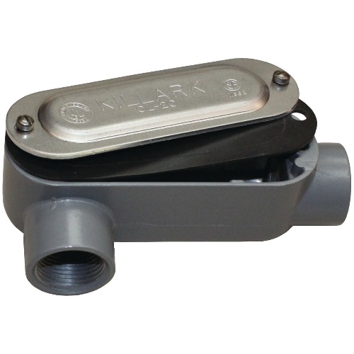 Killark® Duraloy® 5 OLR-5 O Series Type LR Conduit Body, 1-1/2 In Hub