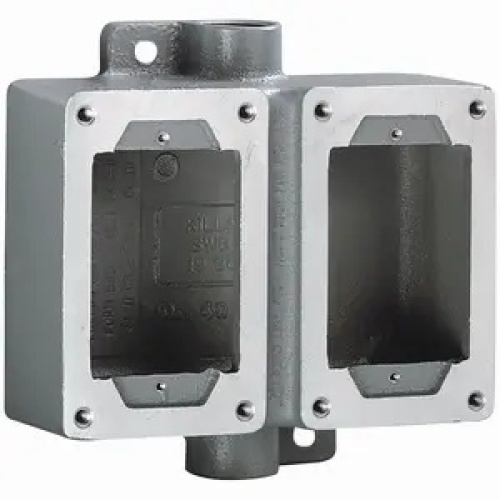 Killark SWB-11 - Back Box, Aluminum Device Body, Gray