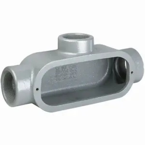 Killark T28 Industrial Location Conduit Body - 3/4", Iron, Powder Epoxy Paint