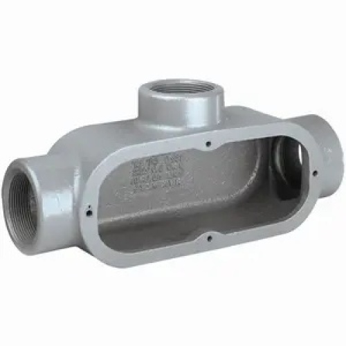 Killark T68 Industrial Location Conduit Body - 2", Iron, Powder Epoxy Paint