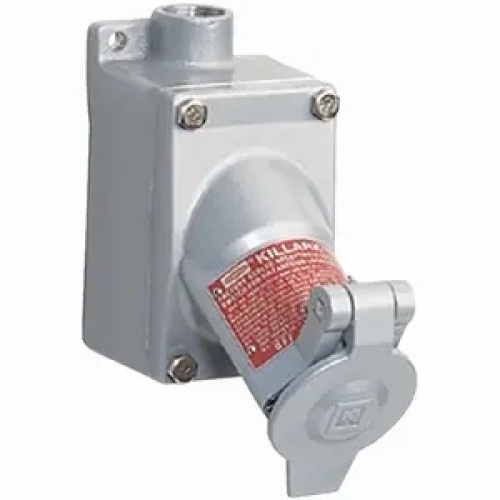 Killark UGR11-20231QW - Hazardous Location Receptacle - 3 Wire, 20 Amp