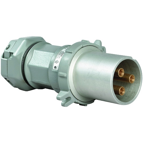 Killark VP204612 - Hazardous Location Plug - 4 Wire, 200 Amp, 600 Volt, 250 Volt (DC)