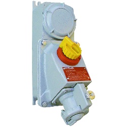 Killark VSQ3023FS - Hazardous Location Receptacle - 3 Wire, 30 Amp