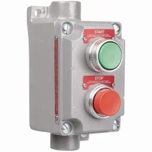 Killark XCS-5B4 - Control Station, 10 Amp, Green-Red