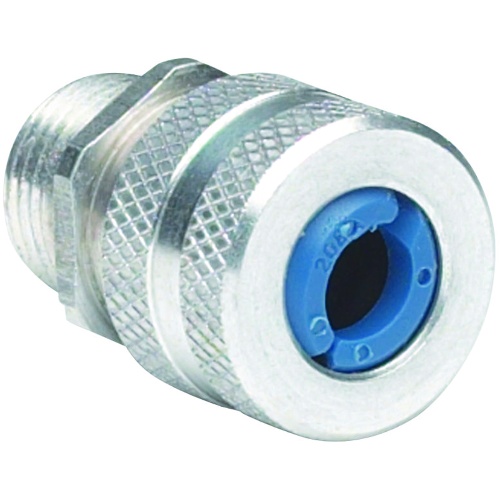 Killark ZS205 - Industrial Location 3/4" Straight Cord Connector, 0.25 - 0.375" Cable Range