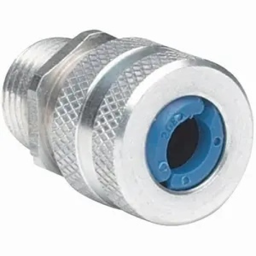 Killark ZS825 - Industrial Location 3" Straight Cord Connector, 2.312 - 2.437" Cable Range