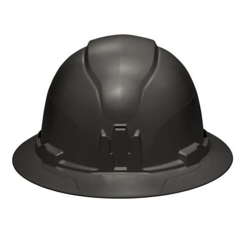 Klein 60960 Hard Hat, Non-Vented, Full Brim Style, Black
