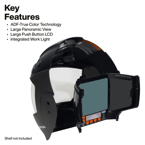 Klein KWHSCRN Phoenix® Series Panoramic Welding Helmet Auto-Darkening Screen