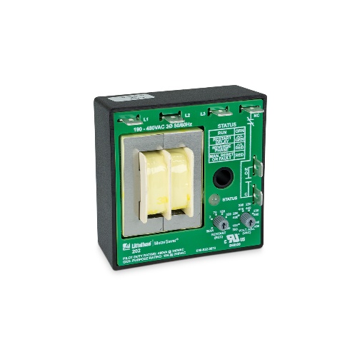 Littelfuse 202 Voltage Monitoring - 190-480 Volt, Double Throw, Single Pole