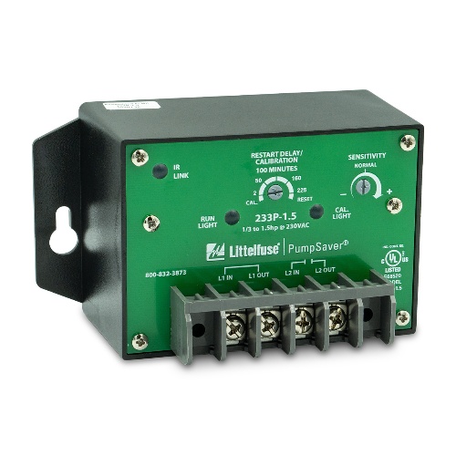 Littelfuse 233P-1.5 Motor and Pump Protection - 230 Volt, Single Throw, Single Pole