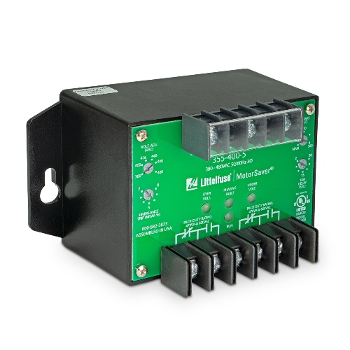 Littelfuse 3554005 Voltage Monitoring - 380-480 Volt, Double Throw, Double Pole