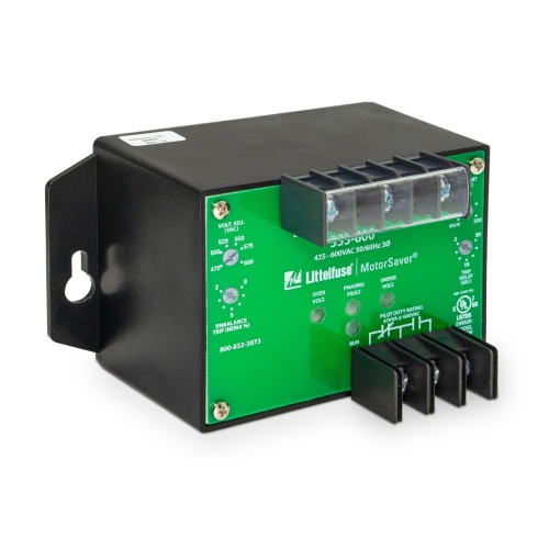 Littelfuse 355600 Voltage Monitoring - 475-600 Volt, Double Throw, Single Pole