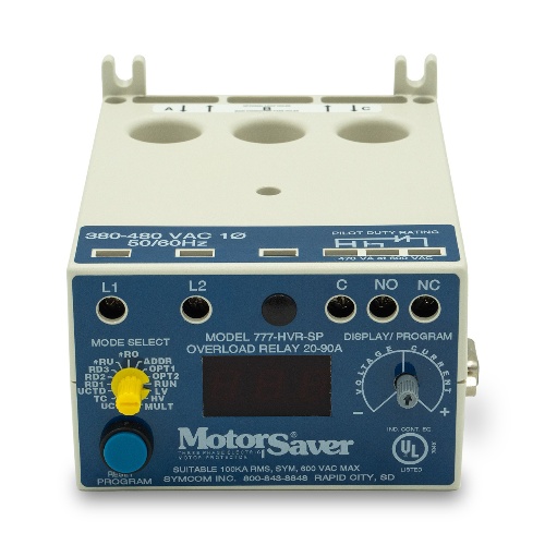 Littelfuse 777-HVR-SP Motor and Pump Protection - 340-480 Volt, Double Throw, Single Pole