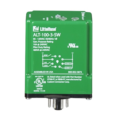 Littelfuse ALT-100-3-SW Liquid Level Control - 95-120 Volt, Double Throw, Double Pole