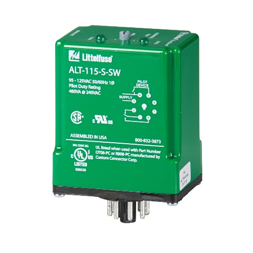 Littelfuse ALT230-X Alternating Relay - 195-250 Volt, Double Throw, Double Pole