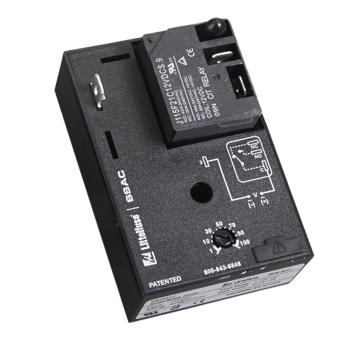 Littelfuse HRDI117S Time Delay Relay - 12 Volt (DC), Double Throw, Single Pole