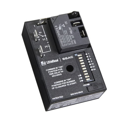 Littelfuse HRV42SE Time Delay Relay - 120 Volt, Double Throw, Single Pole