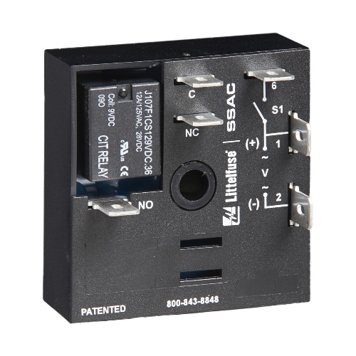 Littelfuse KRDB120 Time Delay Relay - 12 Volt (DC), Double Throw, Single Pole