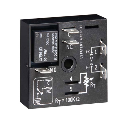 Littelfuse KRPSA22B Time Delay Relay - 24-120 Volt, 24-120 Volt (DC), Double Throw, Single Pole