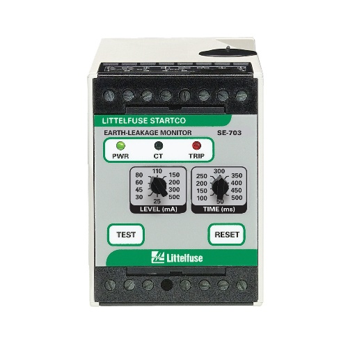 Littelfuse SE-703-0D-00 Earth-Leakage Mon 24vdc 2formc Fs