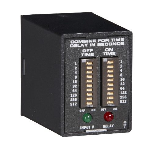 Littelfuse TDR4A22 Time Delay Relay - 120 Volt, Double Throw, Double Pole