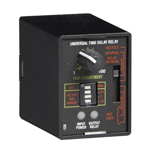 Littelfuse TRU2 Time Delay Relay - 19-264 Volt, 19-30 Volt (DC), Double Throw, Single Pole
