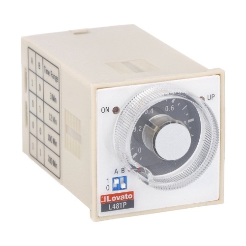 Lovato 31L48TPM240 - Time Relay, 24 VDC/240 VAC