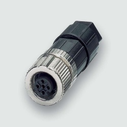 Lutze 490192 - Field wireable connector, M12 straight