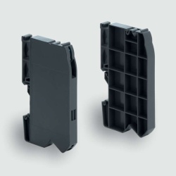 Lutze 716425 - LOCC-Box supply set, consisting of supply terminal and end block, Maximum total current 40 A (UL: 35 A)