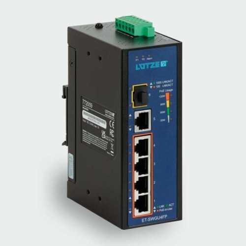 Lutze 772009 Unmanaged Ethernet Switch