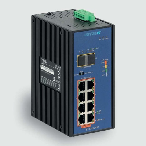 Lutze 772025 Unmanaged Ethernet Switch