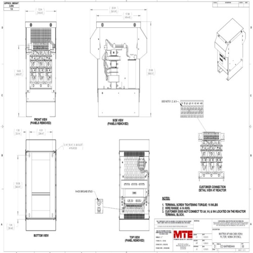 MTE MAPW0044A Matrix® AP - 44 Amp, 240 VAC, NEMA 3R, 60 Hz