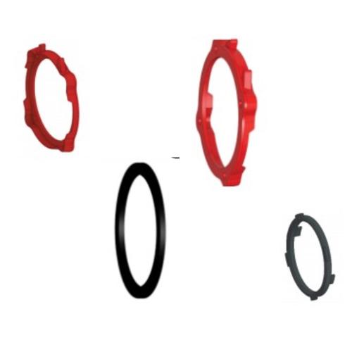 Meltric 35-38047-026 Ds30 Inlet Poly Black Size .3 Type 3R 3P+N+G 30A 277/480 Vac 60 Hz Flat Black Gasket