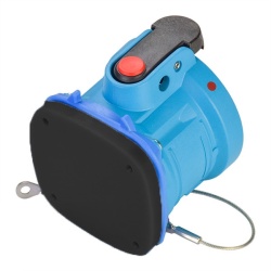 Meltric 61-6A826-T310 PLUG CAP LOCKING POLY BLUE SIZE 3