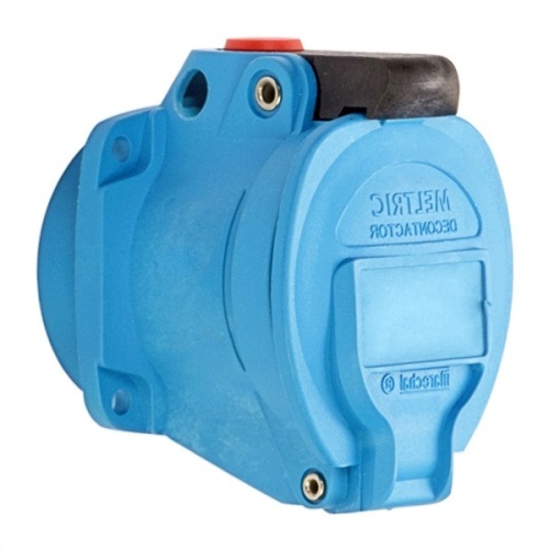 Meltric 63-14125-K16-843-NC Switch-Rated Receptacle - 120 VAC, 20 Amp, Poly
