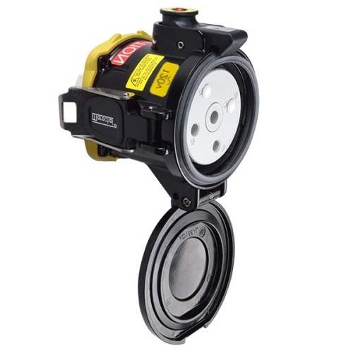 Meltric 66-94165-HAZ Hazardous Location DSN150 Receptacle 120 VAC 150A Black Metal