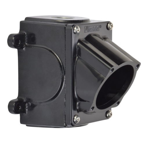 Meltric 752C7N07 Accessory Box/Angle Adapter Black Poly