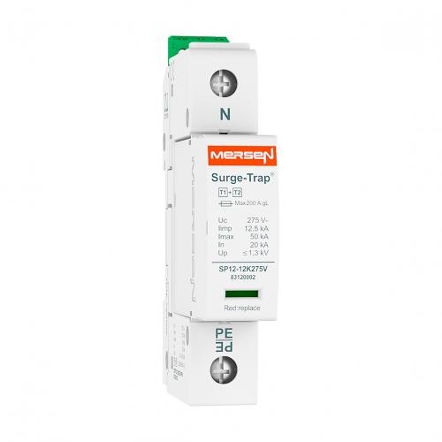 Mersen 83120103SPD T1+2,12.5kA,Uc275V,L-N,R