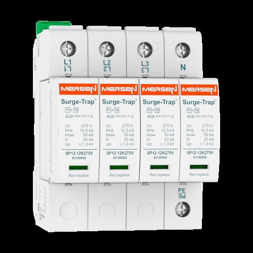 Mersen 83120147SPD T1+2,12.5kA,Uc320V,4+0,R