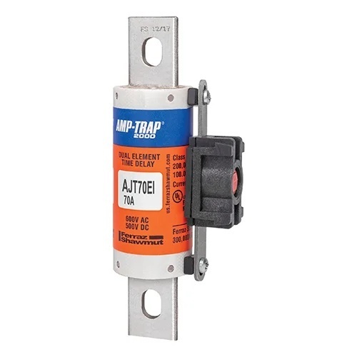 Mersen AJT70EI Fuse - Class J, 600 Volts, 70 Amp