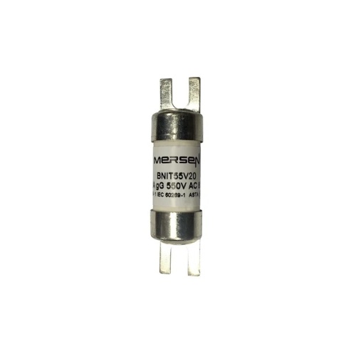 Mersen D1019225 Fuse Link, Class gG, 550 VAC/250 VDC, 20 Amp